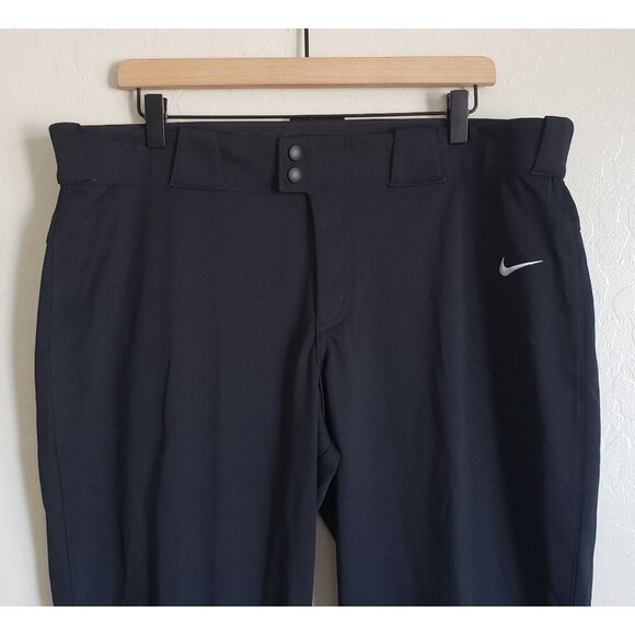 Nike Vapor Select 3/4 Softball Pants Black Size Women's XL NEW Style AV6642-010 - Picture 3 of 10